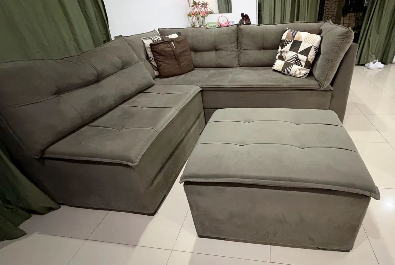 Sala Conpleta  com Rack , sofá e Televisor  - Foto 4