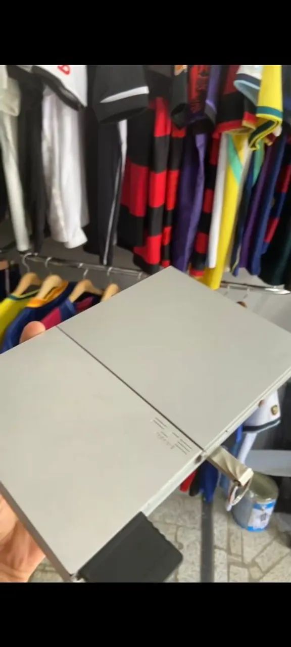 PEÇA VÍDEO NA CONVERSA PS2 PRATA RARO, 100% FUNCIONAL E TUDO ORIGINAL  - Foto 5