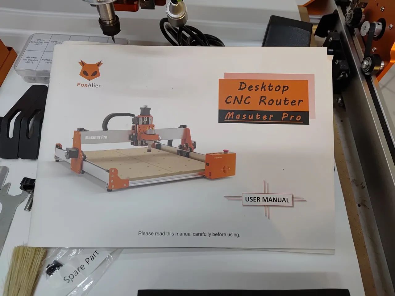Vende-se CNC Router FoxAlien Nova! Completa, com acessórios e tela de controle! - Foto 2