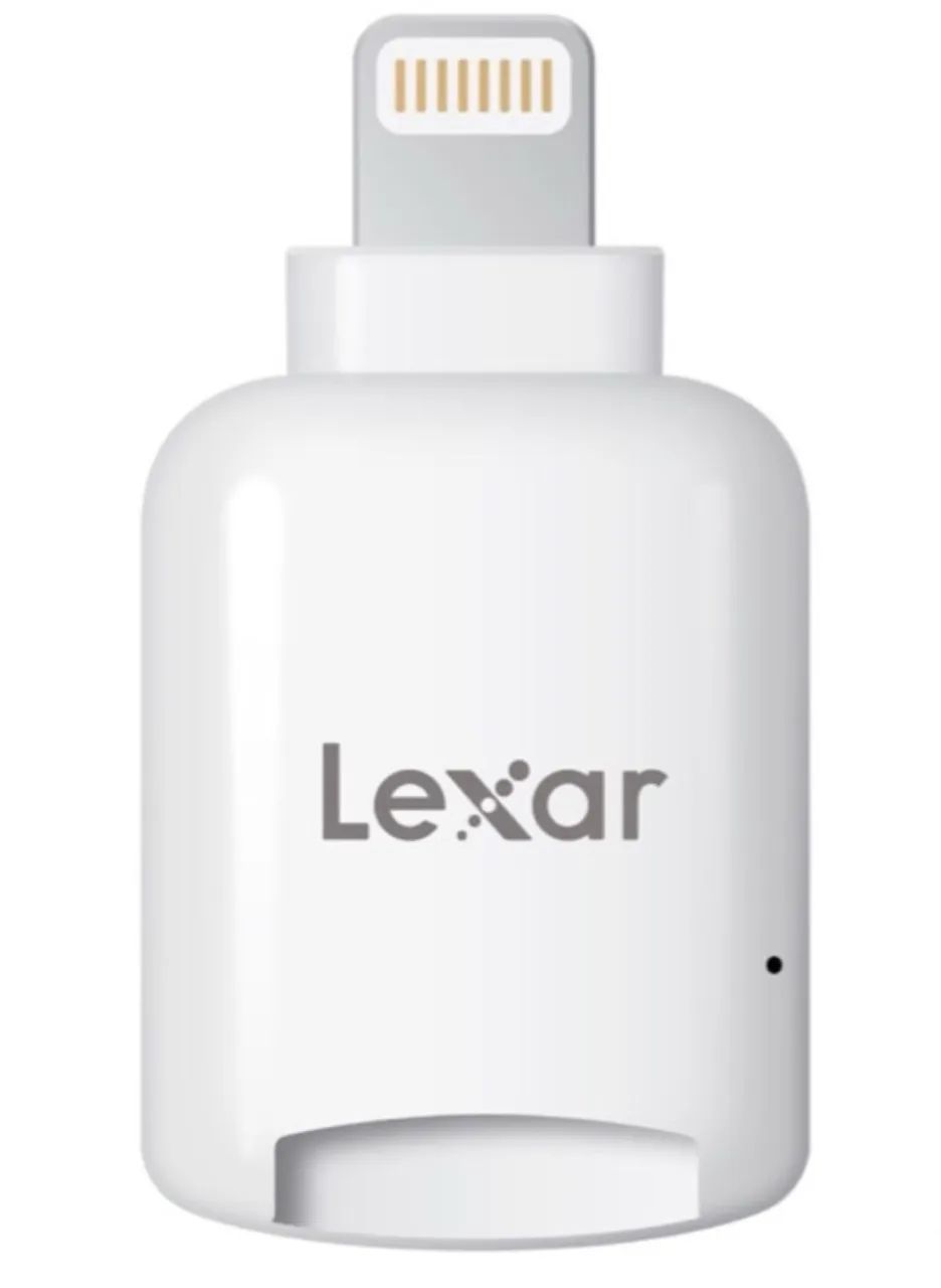 Adaptador Leitor Lexar microSD Memory Card Reader with Lightning Connector