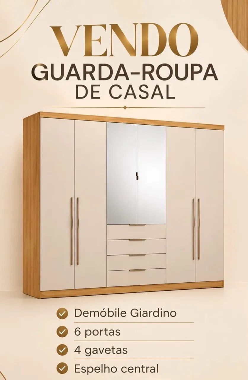 GUARDA ROUPAS CASAL 