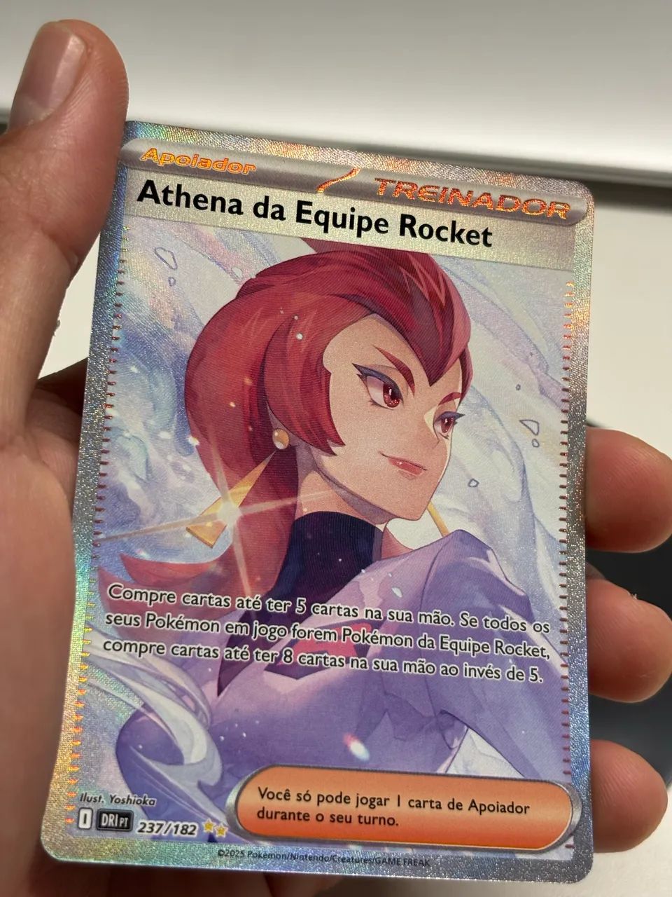 Athena da equipe rocket, POKÉMON CARTA.