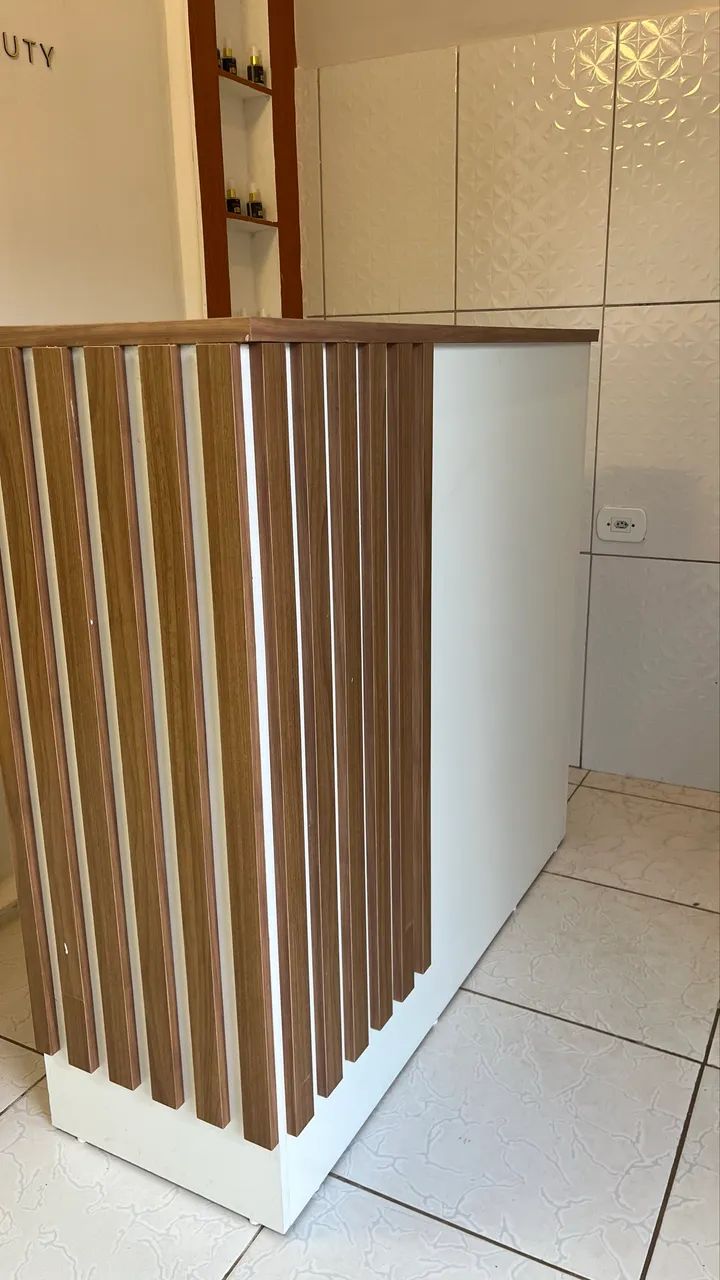 Balcão de recepção 