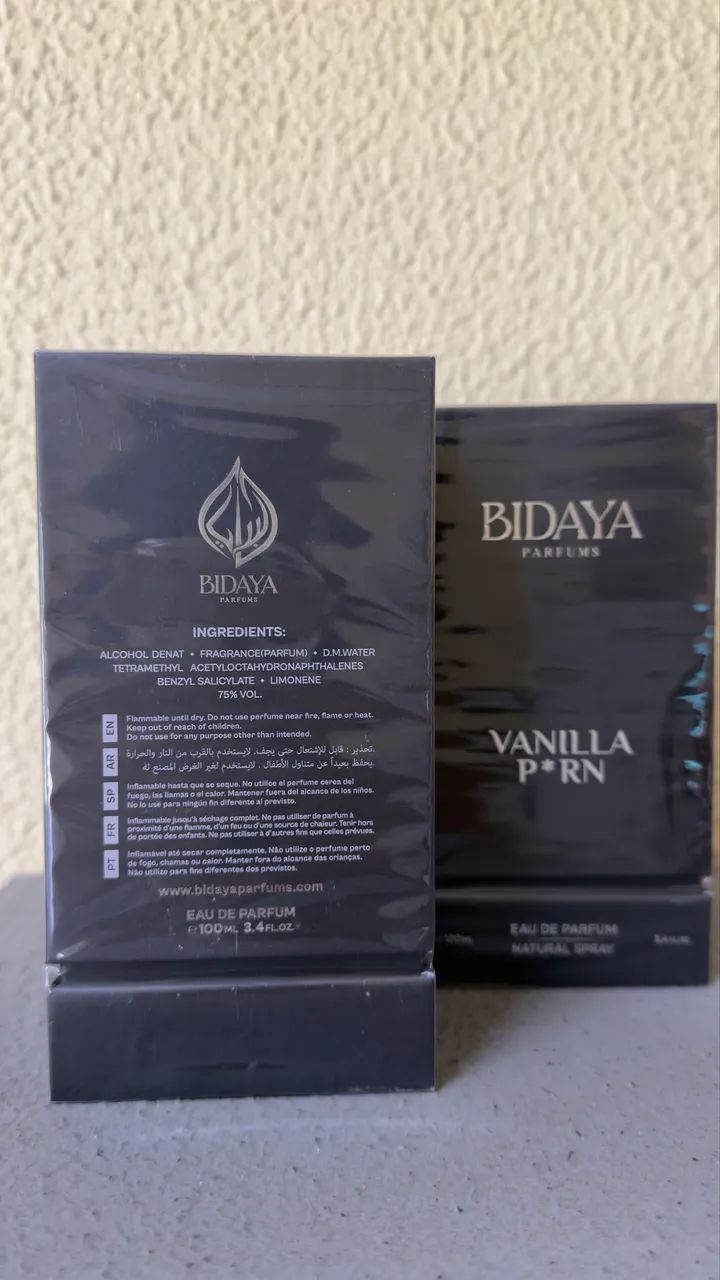 Bidaya Vanilla P*rn Edp 100 Ml Exclusivo - Foto 2