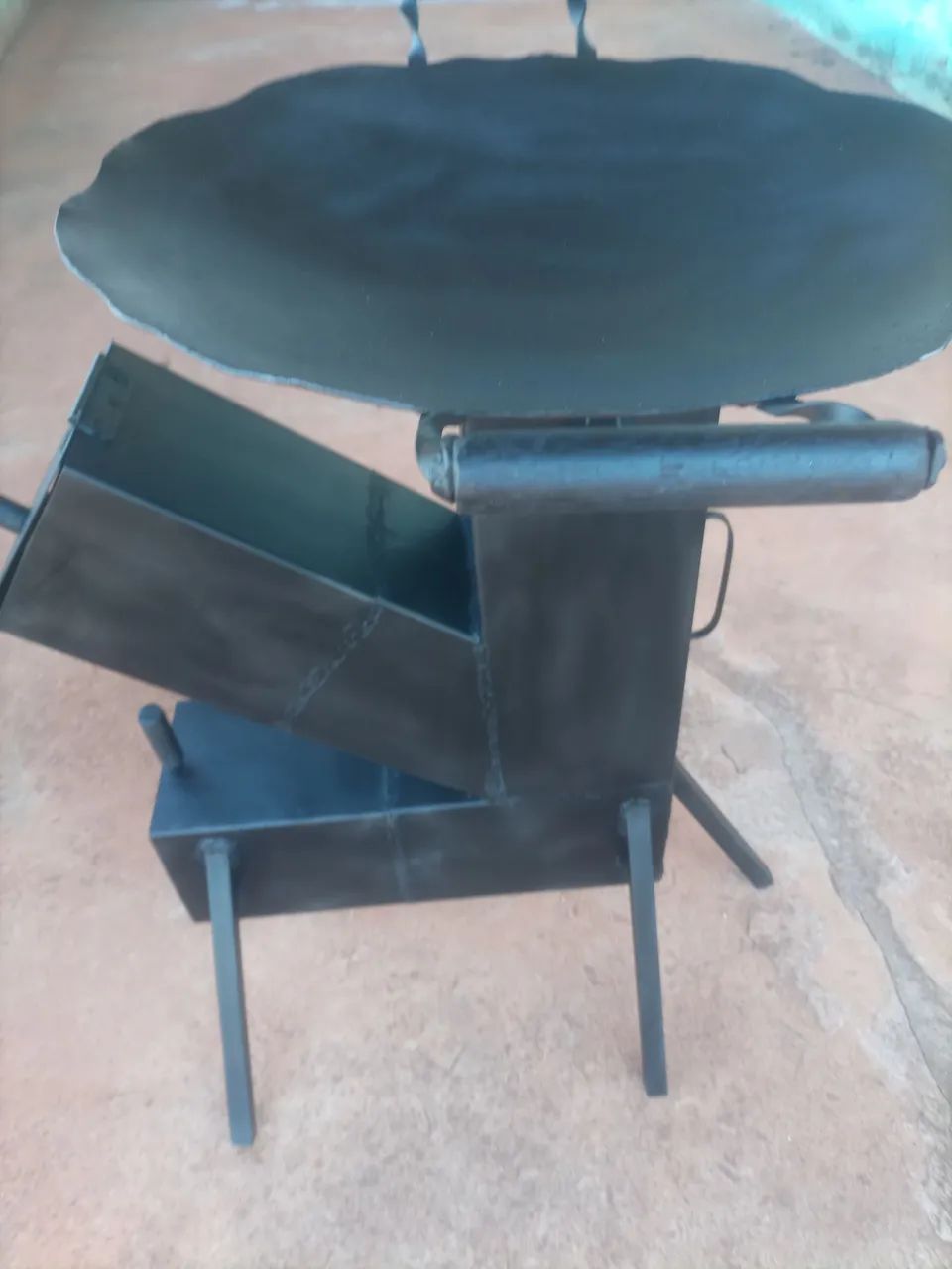Fogareiro a lenha com tacho de disco de arado  - Foto 3