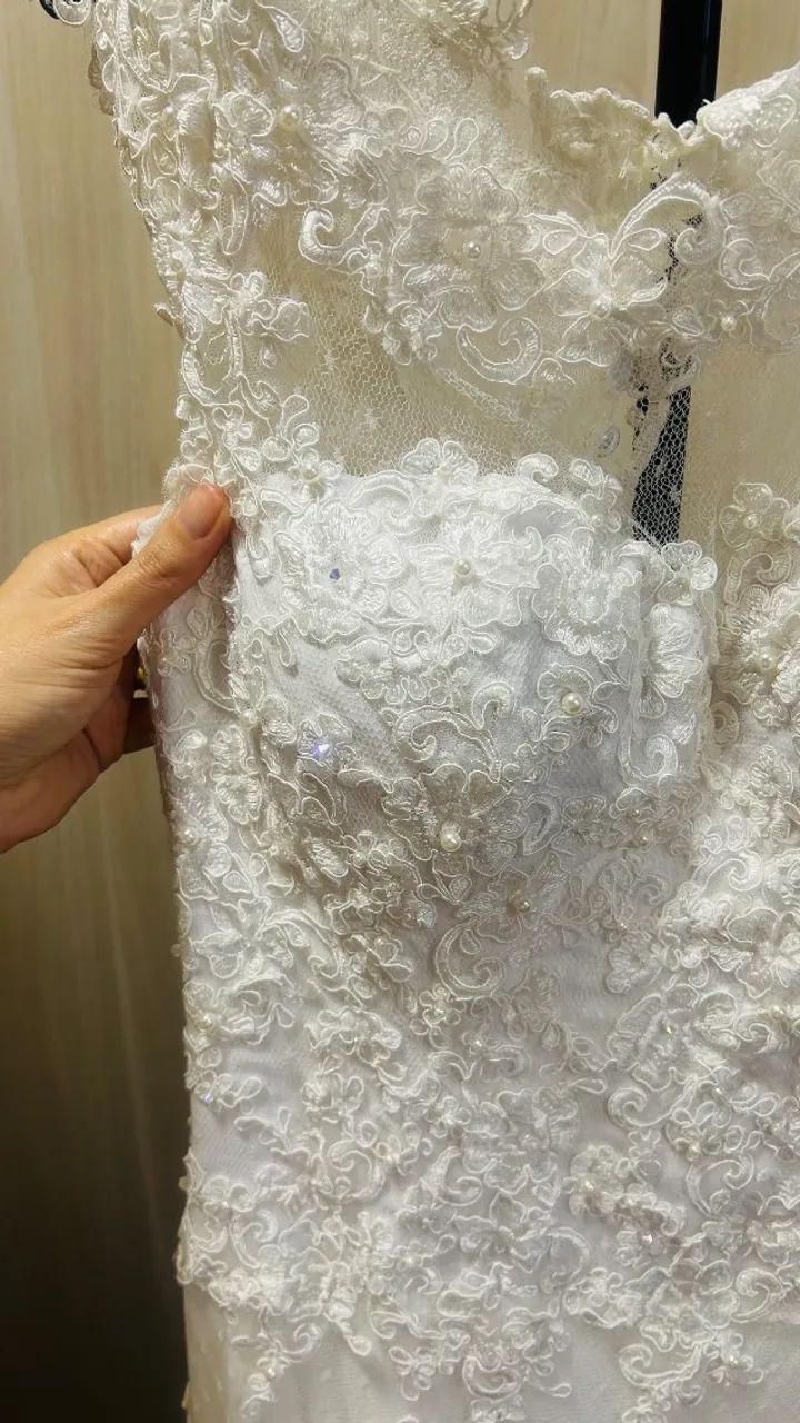 Vestido de noiva completo - Foto 2
