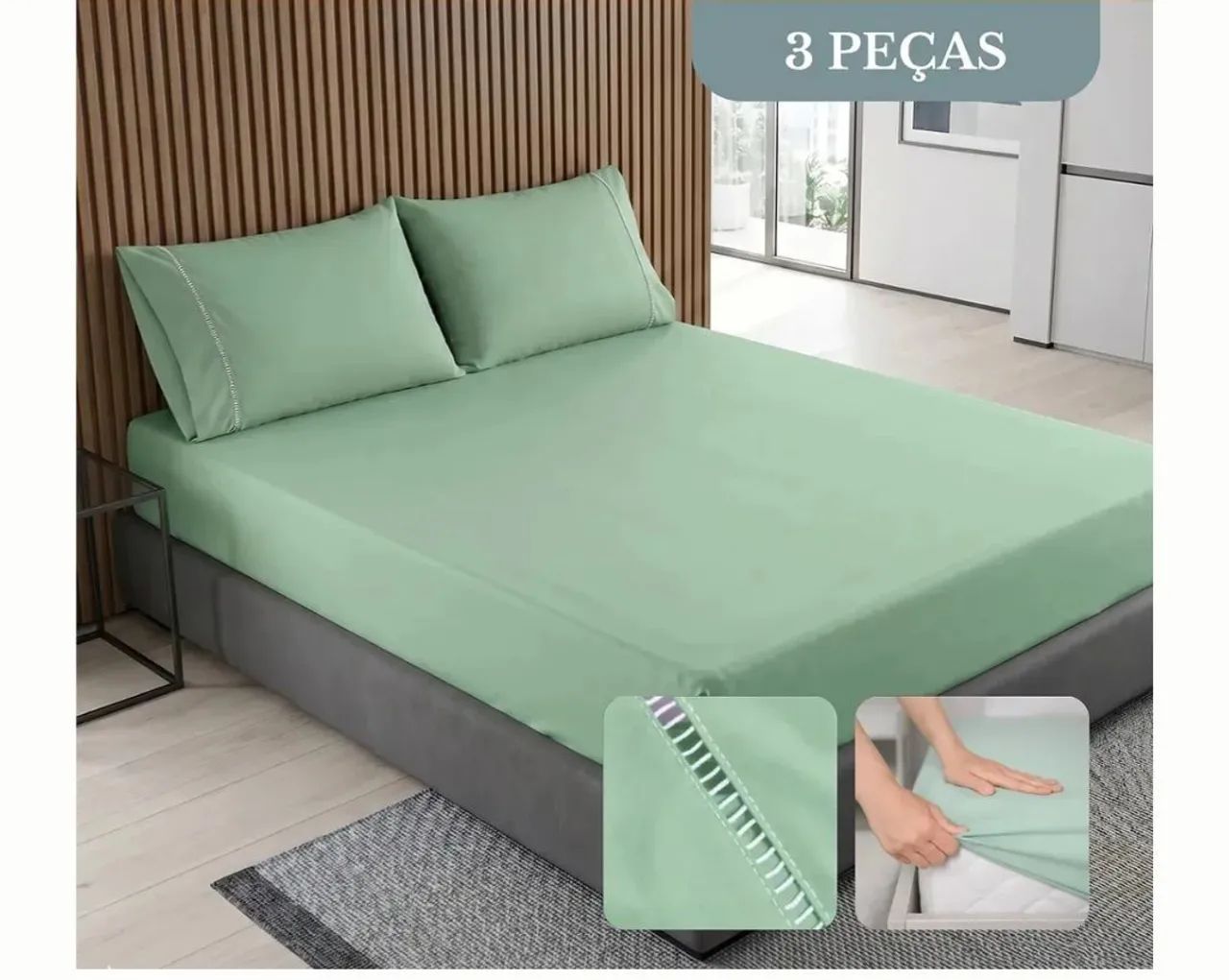 Jogo de cama 3 peças