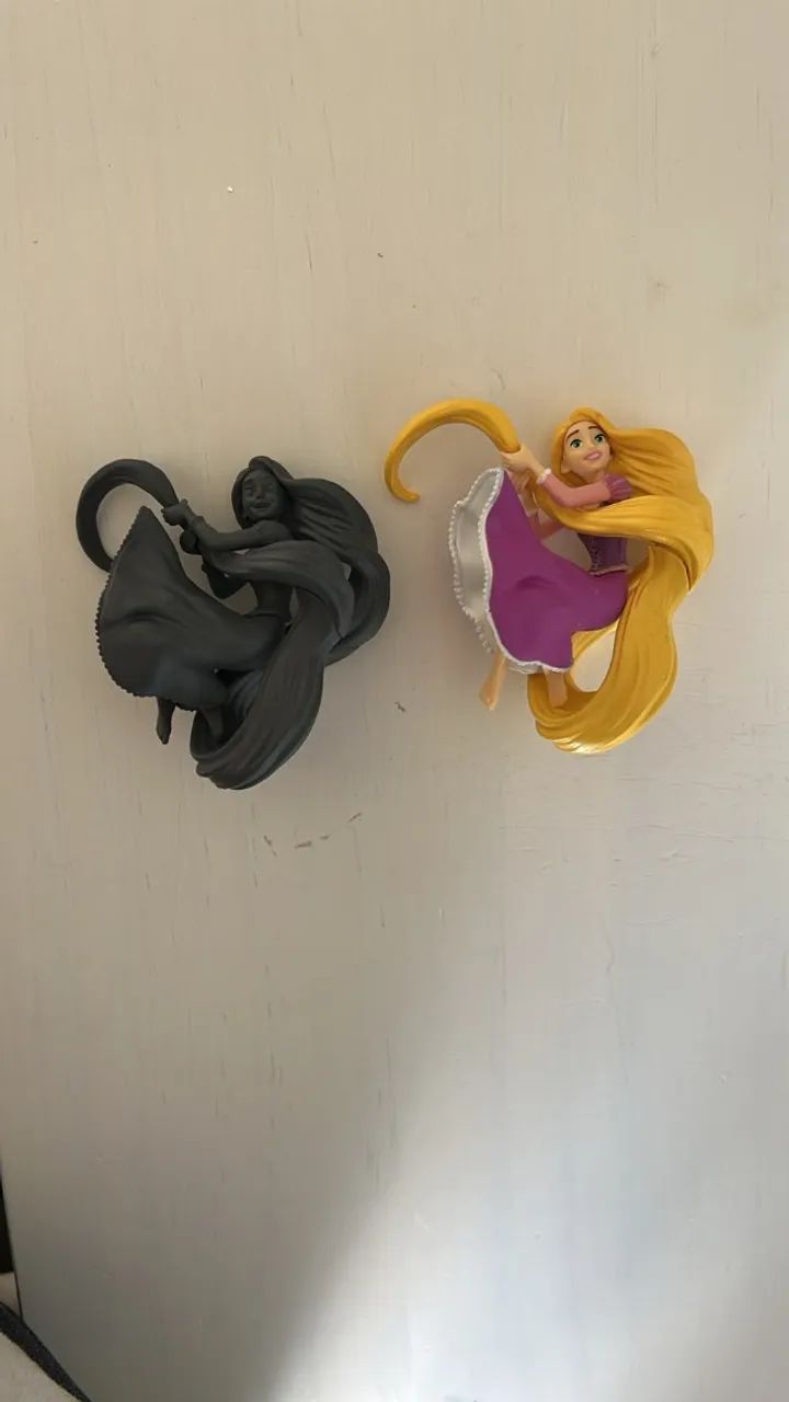 miniatura rapunzel disney japão e protótipo - Foto 3
