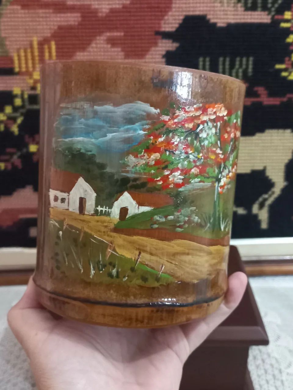 Vaso de bambu