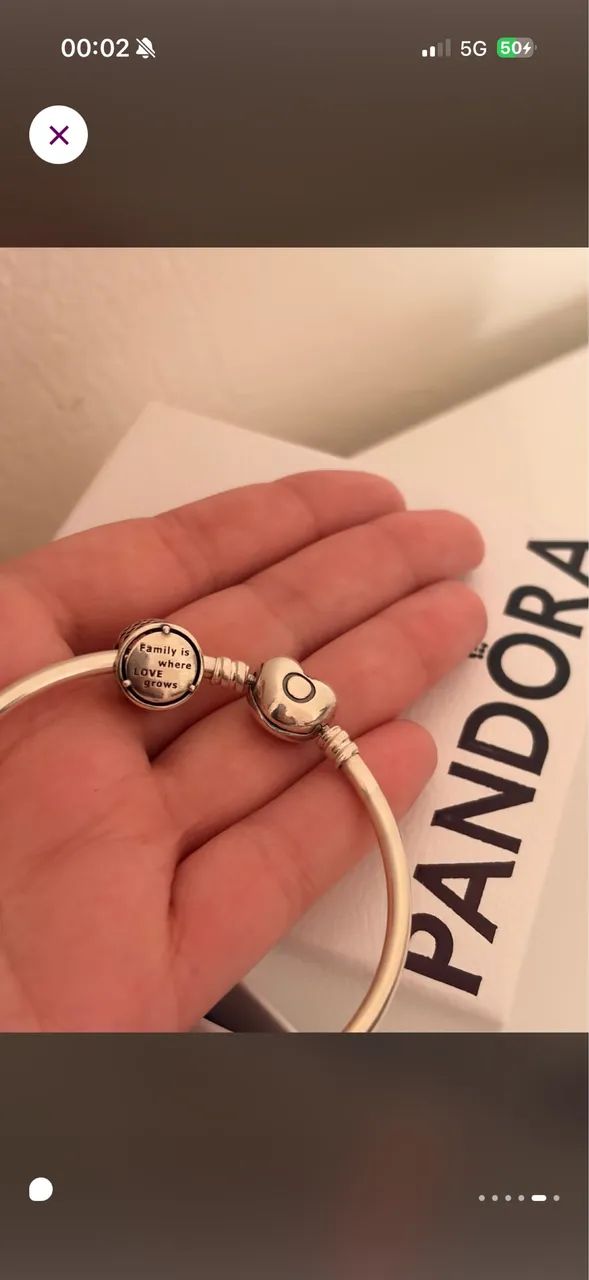 PULSEIRA PANDORA COM BERLOQUE - Foto 5
