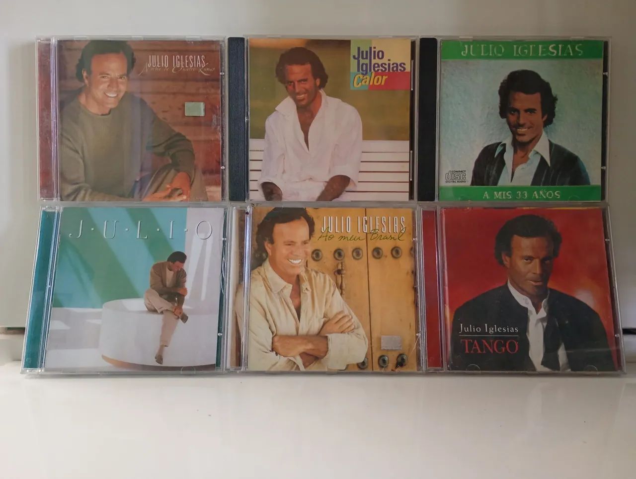 COLEÇÃO 11 CDS JULIO IGLESIAS 