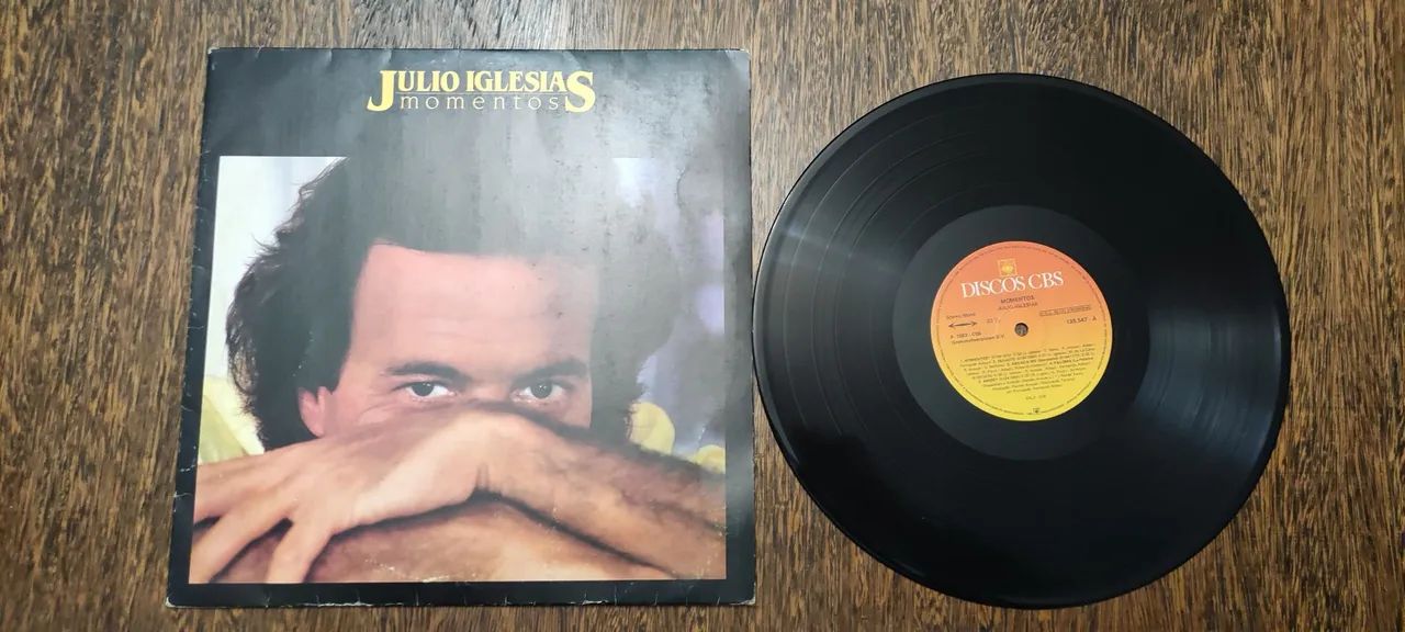 Lote 3 Discos Vinil Julio Iglesias LPs Antigos - Foto 3
