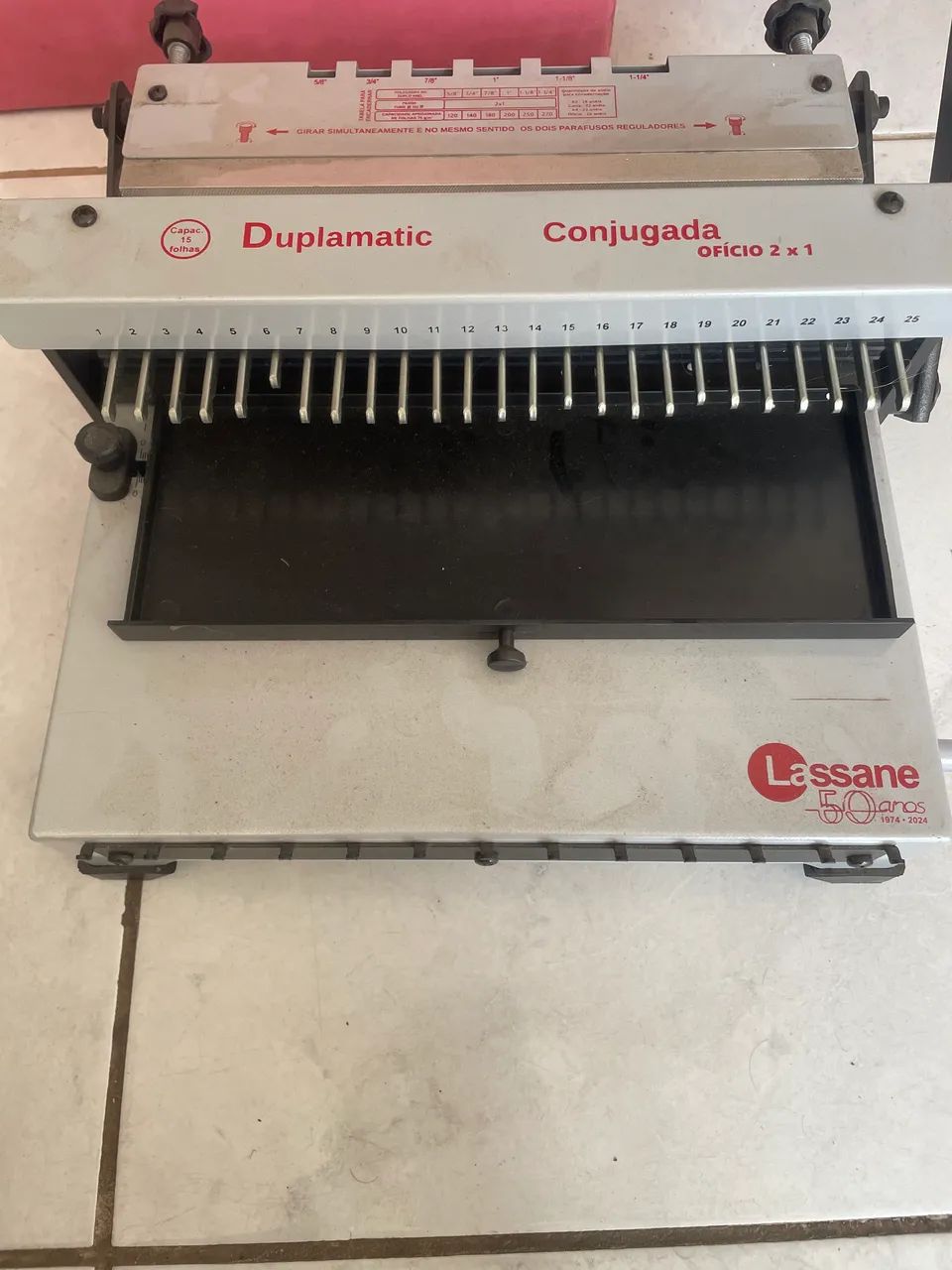 Encadernadora Lassane Duplamatic Conjugada 2x1