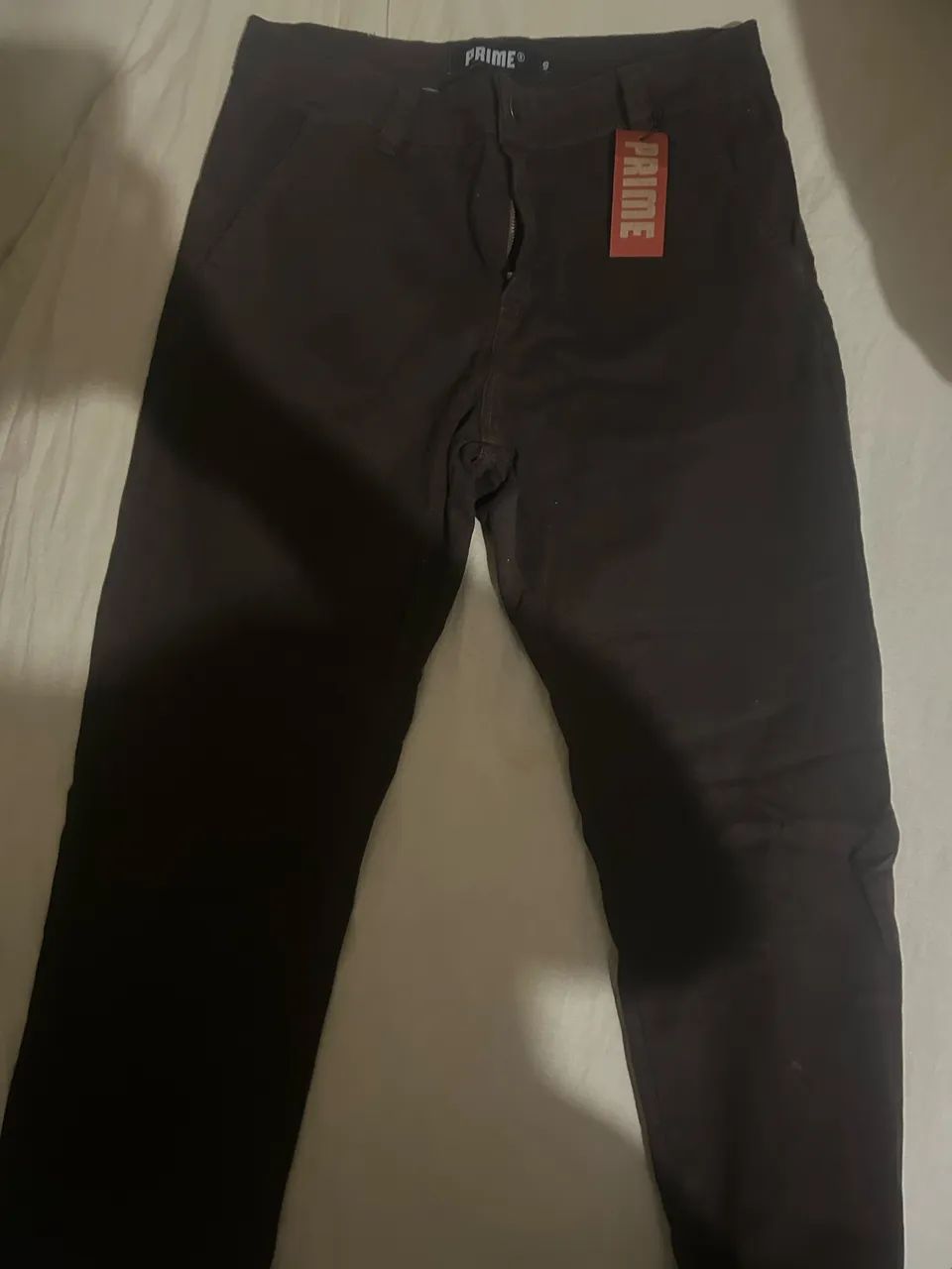 calça social chino, marrom. Nova. Nunca usada.