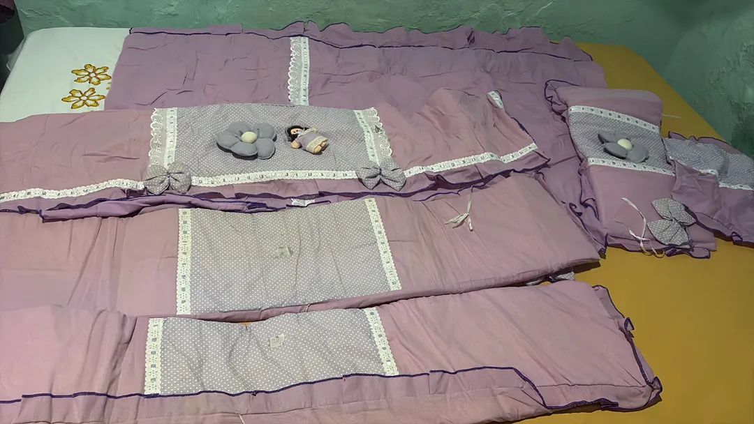 Kit berço americano menina  - Foto 2