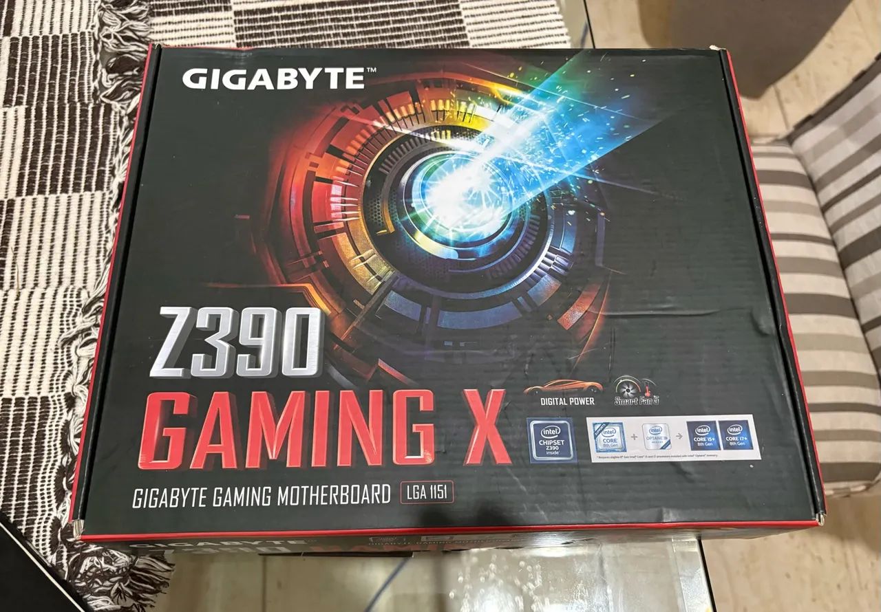 Kit placa Mãe Gigabyte Z390+I9900k - Foto 3