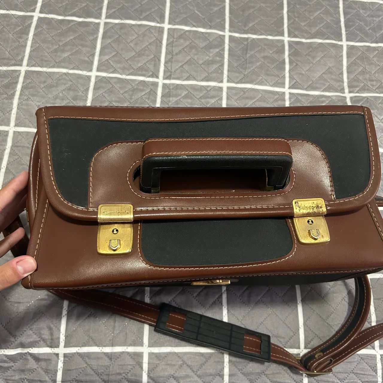 maleta de mão samsonite vintage  - Foto 3