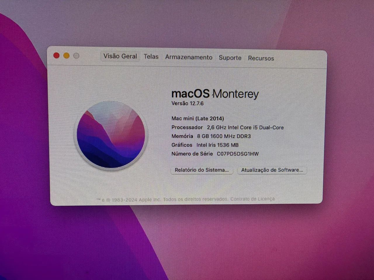 Computador Mac Mini Apple Late 2014 Intel Core I5 - Foto 3