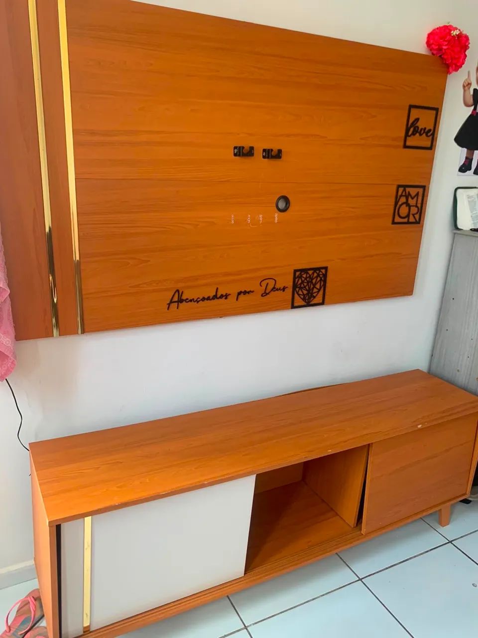 Vendo rack e painel de até 60 Plg - Foto 2