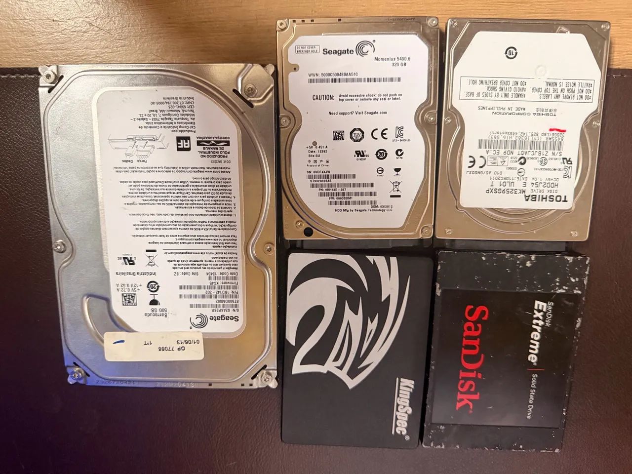 3 HD+ 2 SSD COM DEFEITO 