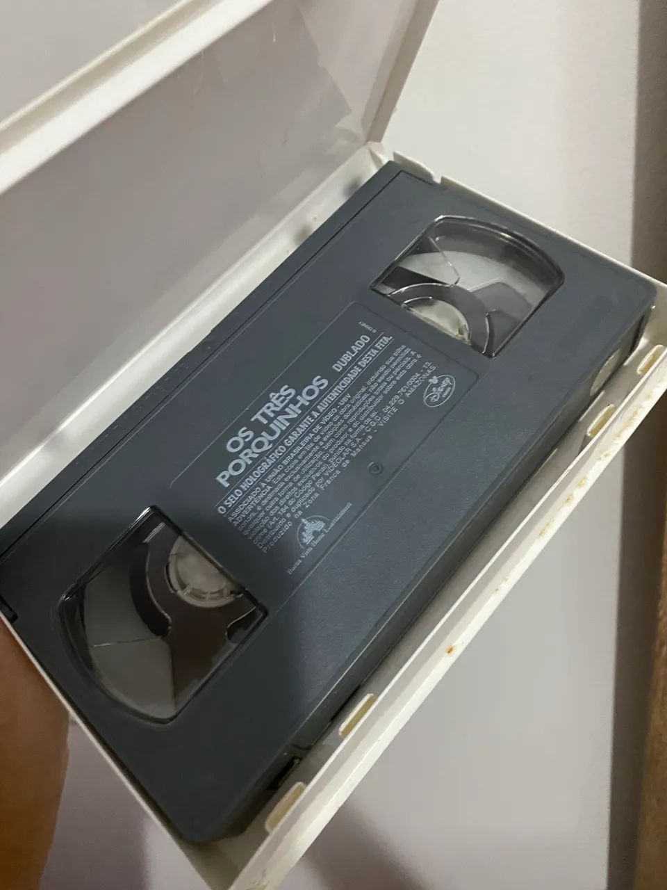 Fita VHS Os 3 porquinhos  - Foto 3
