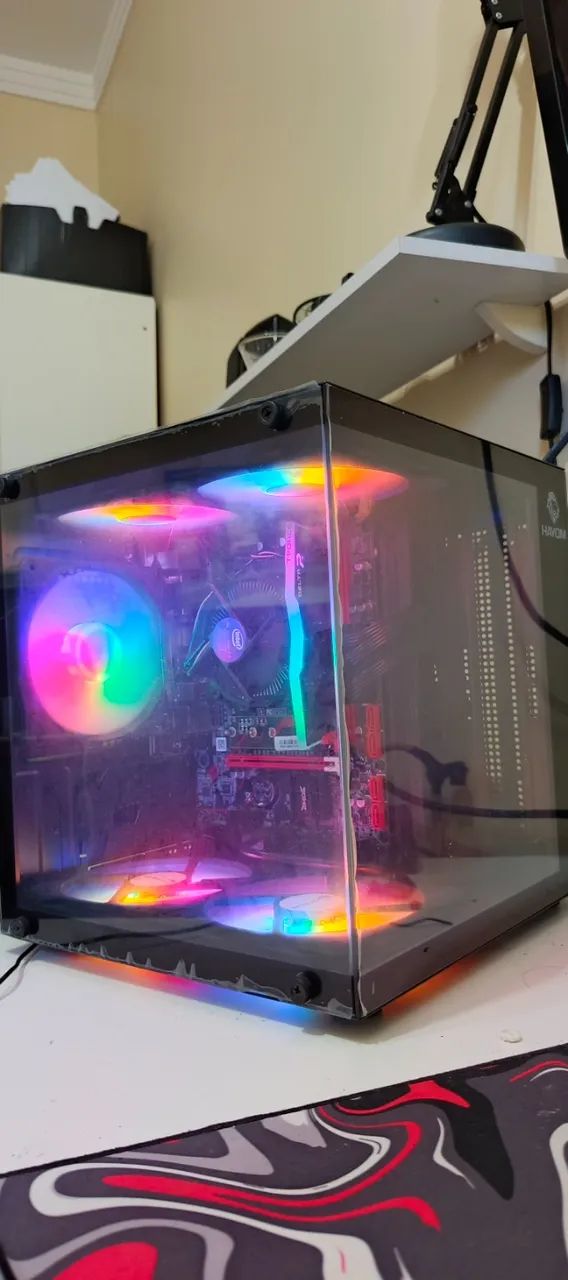 CPU gamer com processador core i7 - 7700 SSD - 480 gb