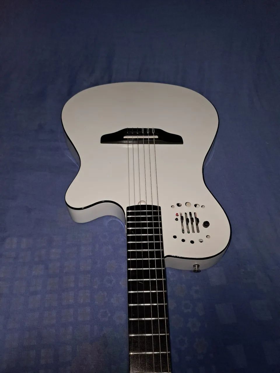 Violão flat semi acústico gleuso luthier 