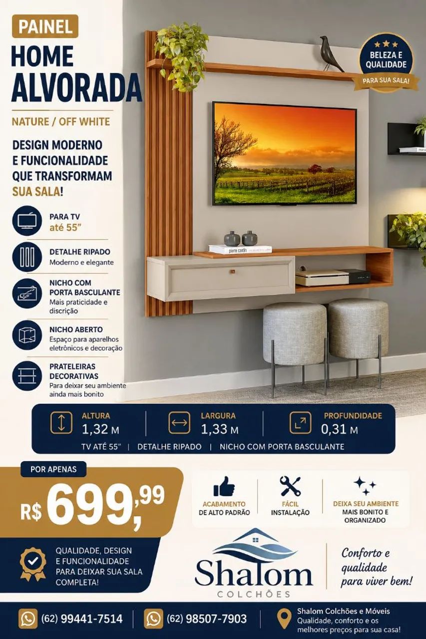 Painel tv