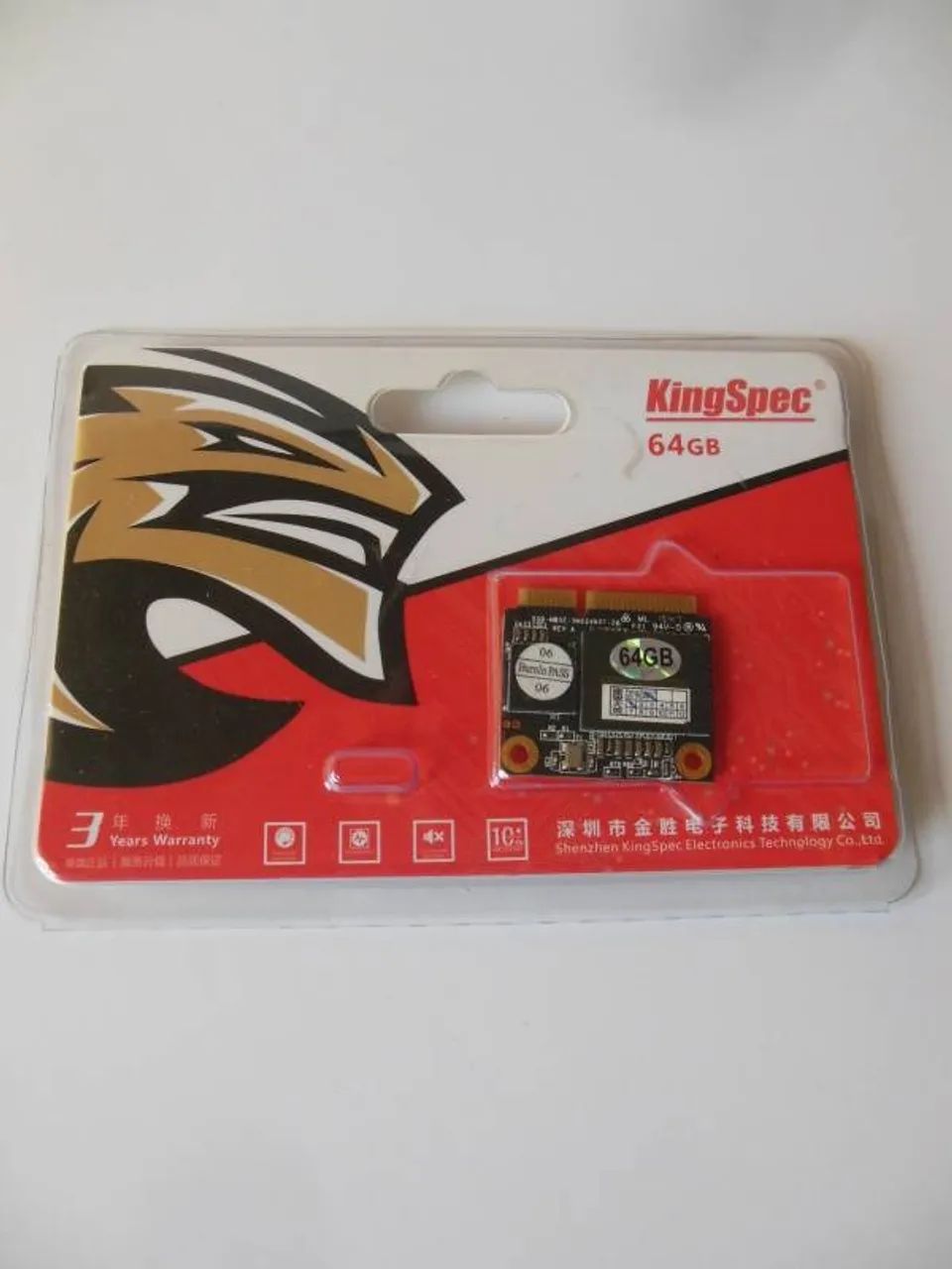SSD mSata KingSpec 64GB - Foto 2