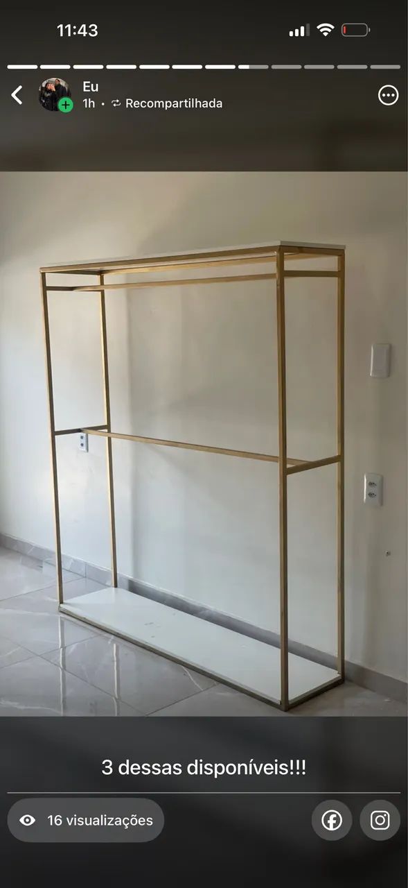 Vendo móveis para loja estilo Boutique 