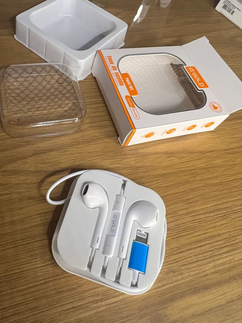 Fone de ouvido IPhone Lightning com fio - Foto 2