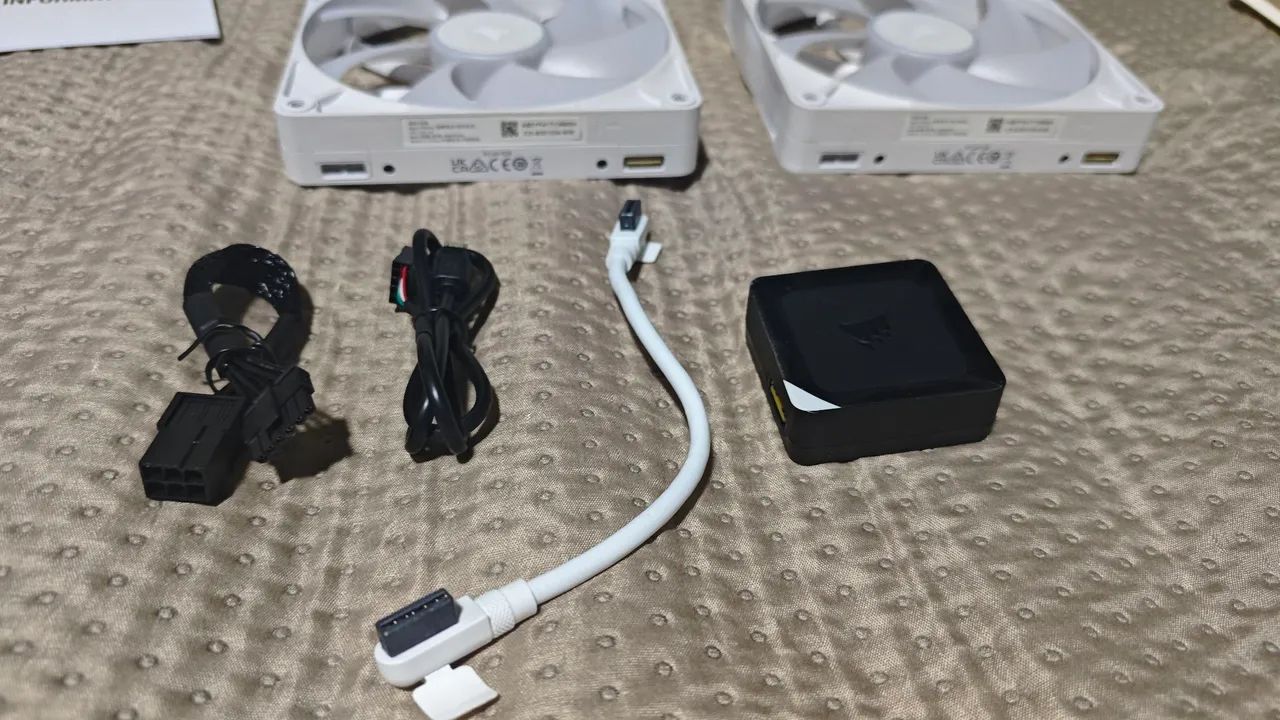 Fans Corsair RX140 brancas - Foto 4