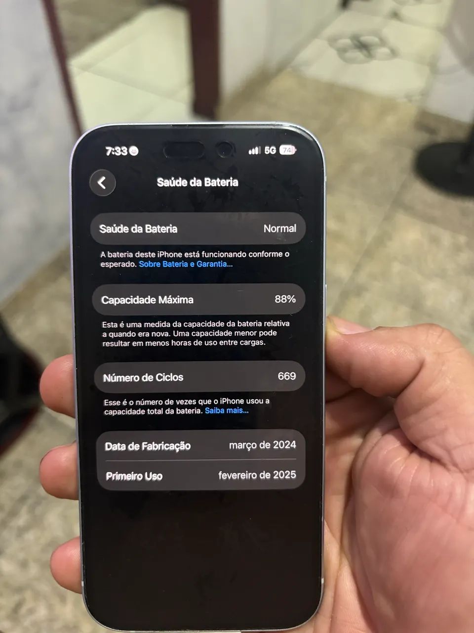 iPhone 15, 256gb impecável  - Foto 3