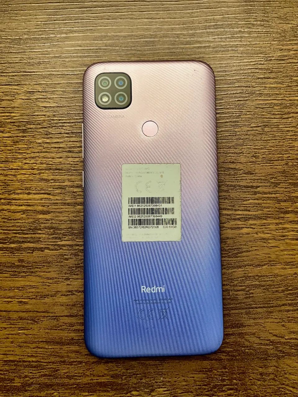Redmi 9C 64GB - Ótimo estado, câmera tripla, bateria 5000mAh