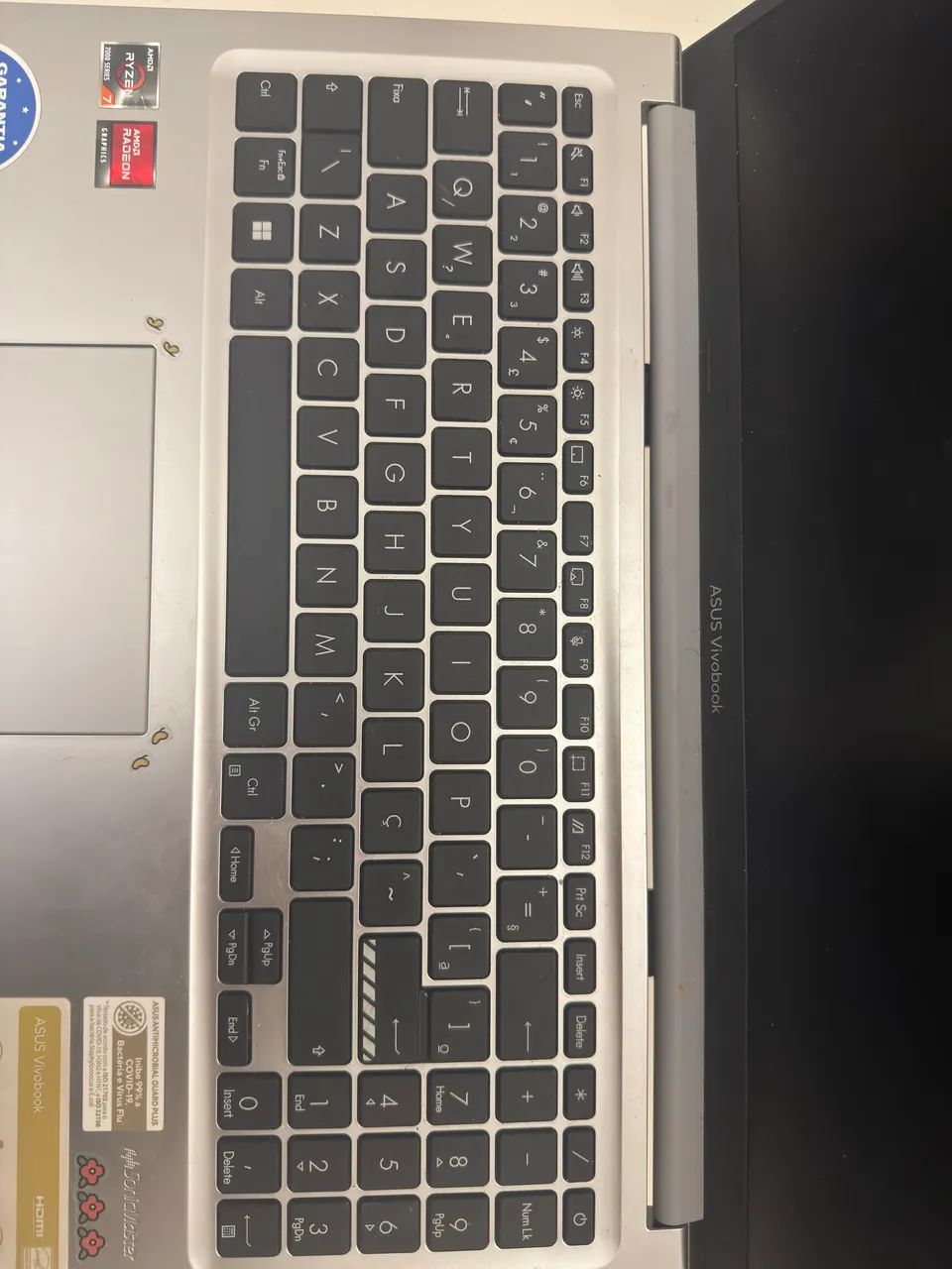 Notebook Asus Vivobook 15 Ryzen 7 16gb ram 512ssd com Windows - Foto 2