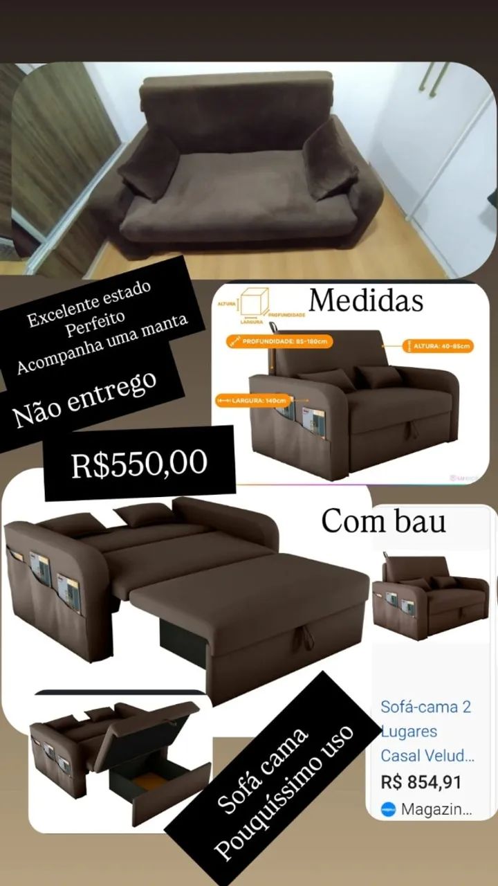 Sofa Cama em otimo estado