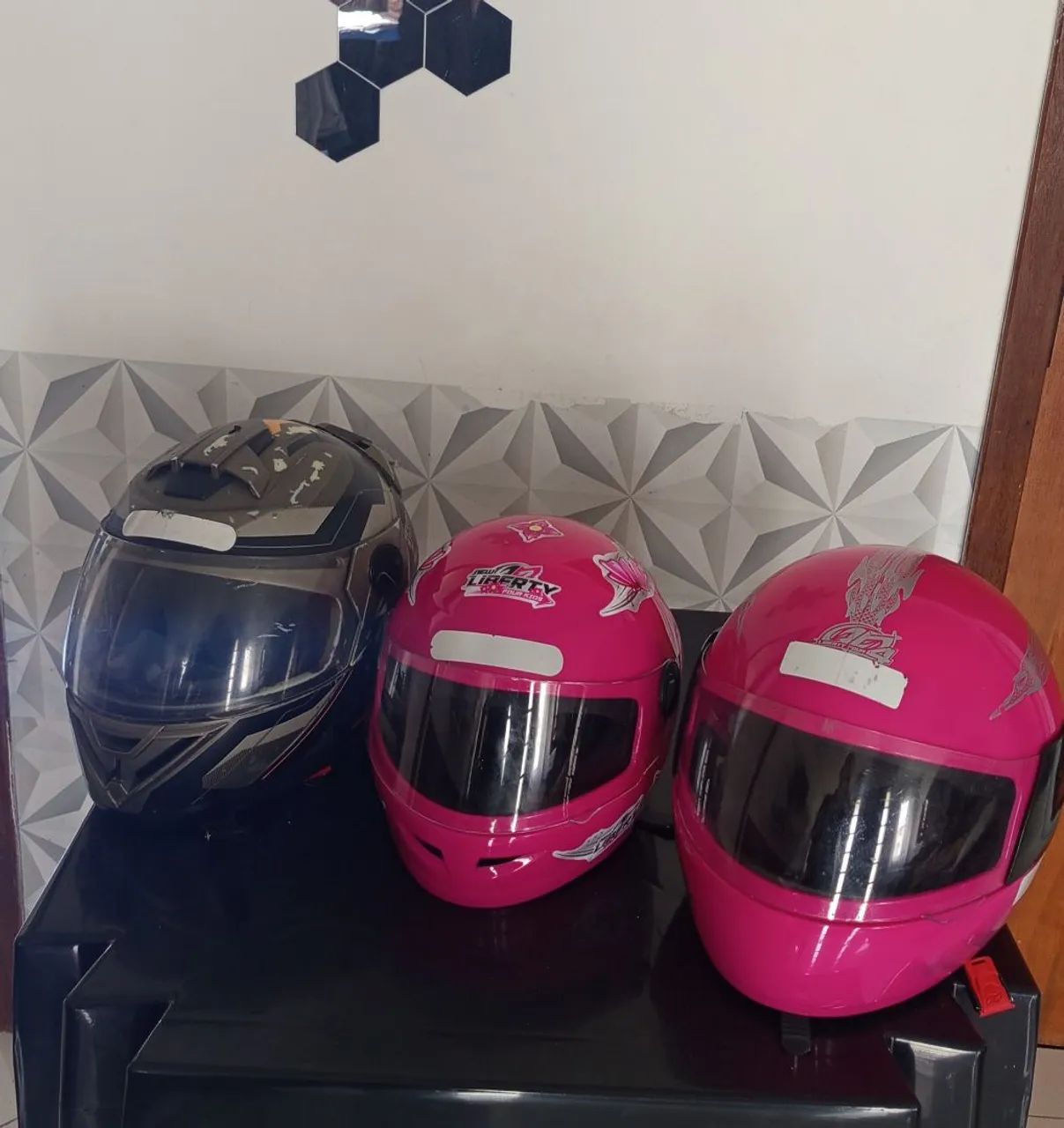 Capacete adulto e infantil 