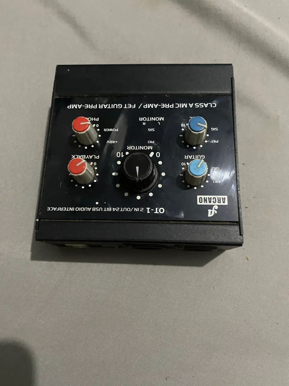 Interface De Áudio Arcano Ot-1 Usb Pre-amp (Usado) - Foto 2