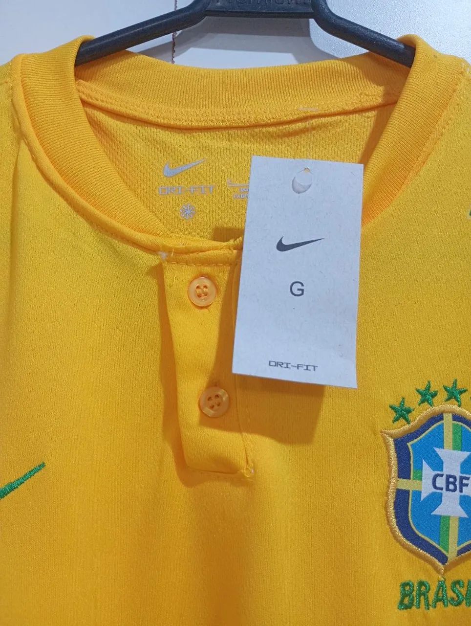 Camisa do Brasil Amarela  - Foto 4