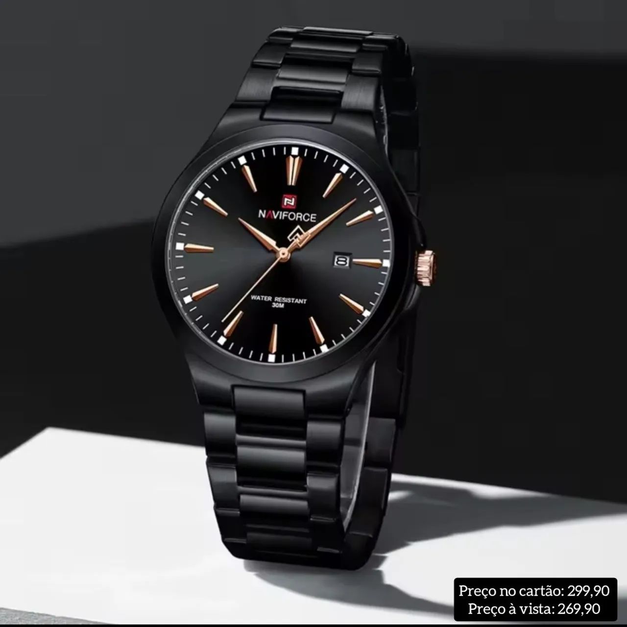 Relógio Masculino Original Naviforce Qualidade Premium 