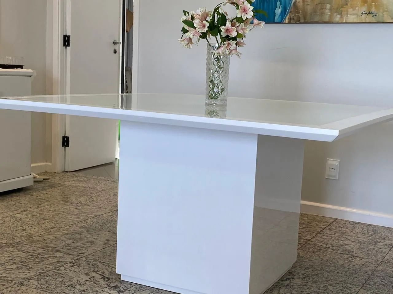 Vendo mesa e conjunto de cadeiras  - Foto 5