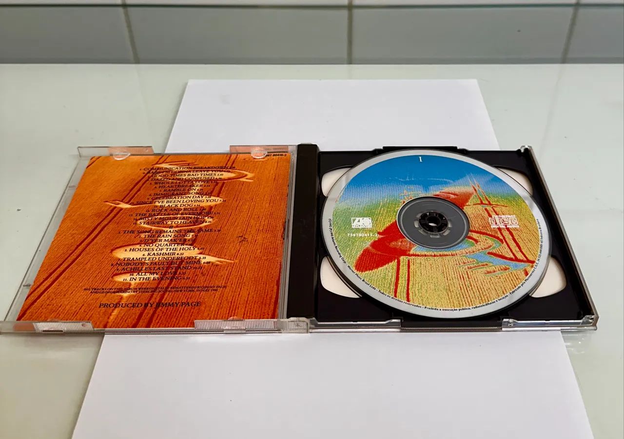 Cd Led Zeppelin  Remasters Duplo 1990 - Foto 3