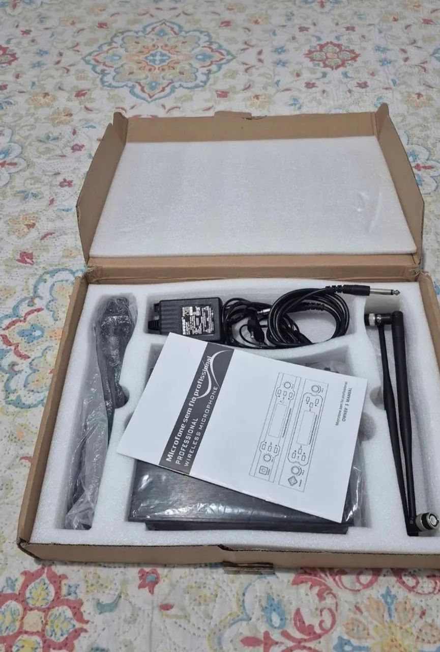Microfone Shure QLXD4 novo