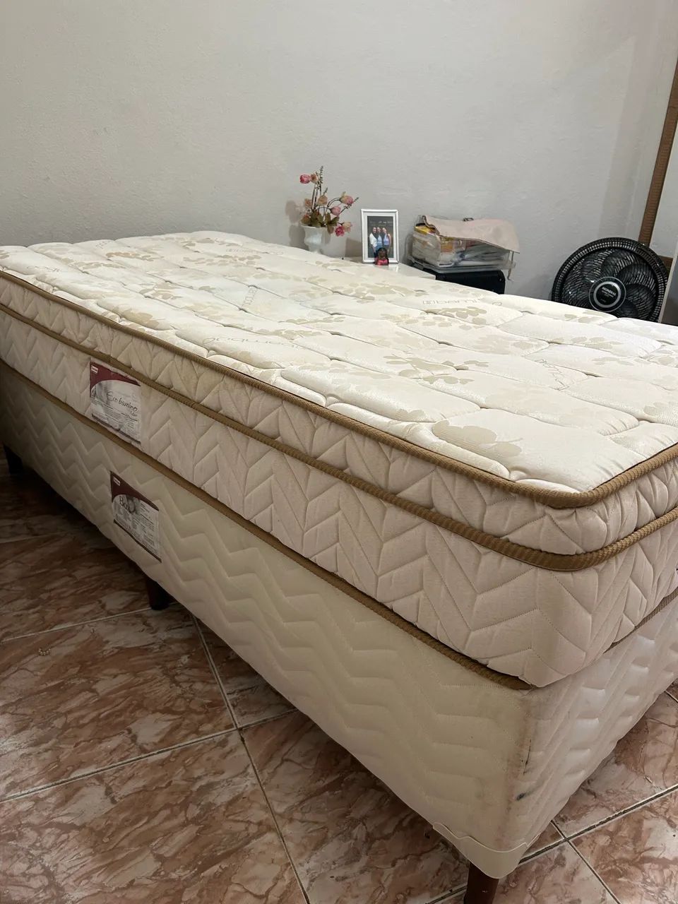 Cama solteiro Eco bamboo Molas