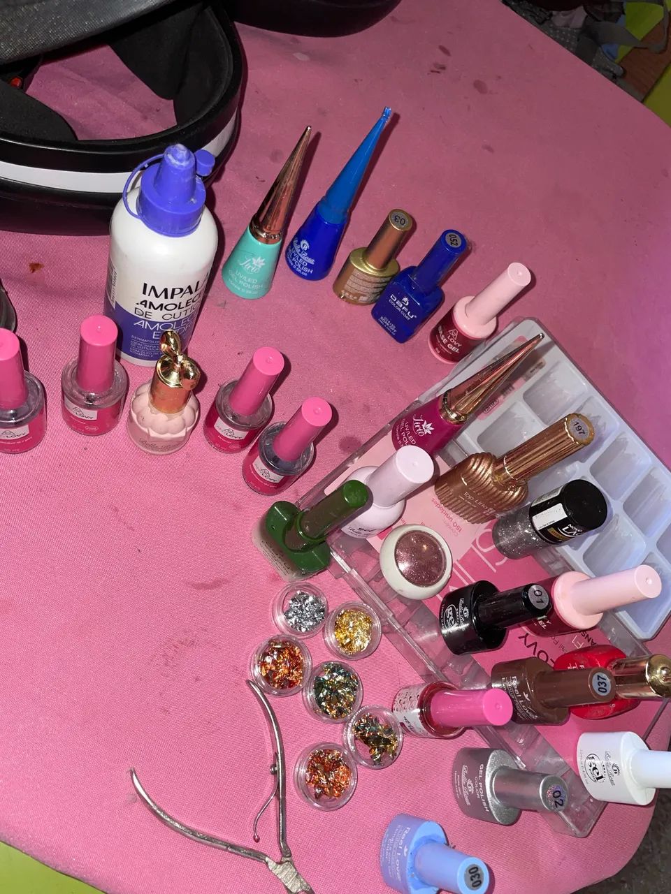 Esmalte em gel + preparadores any love