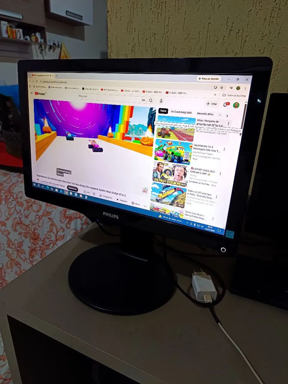 Monitor Philips de 19 polegadas  - Foto 3