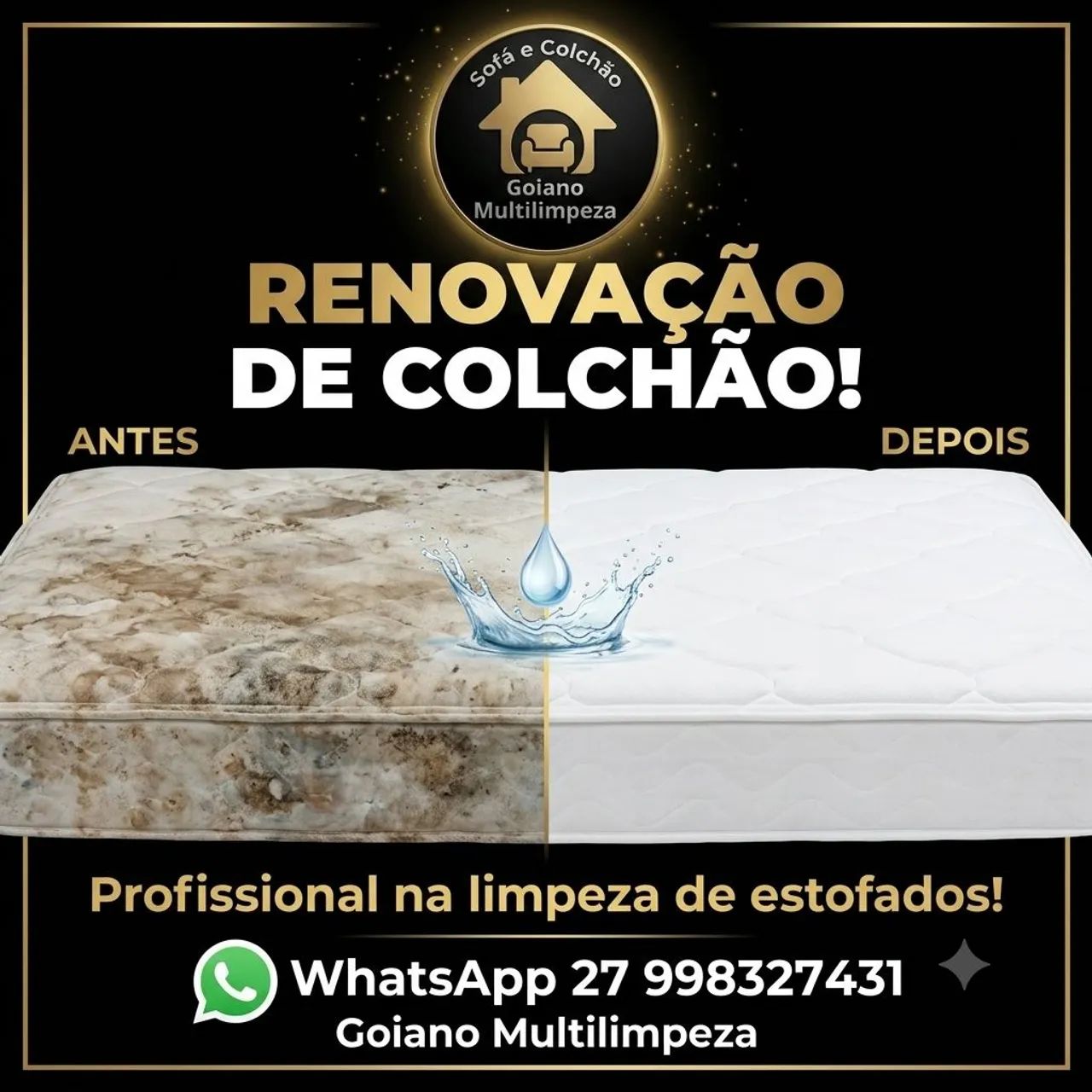 Limpeza Profissional de Sofá e Colchão em Vila Velha ES  - Foto 2