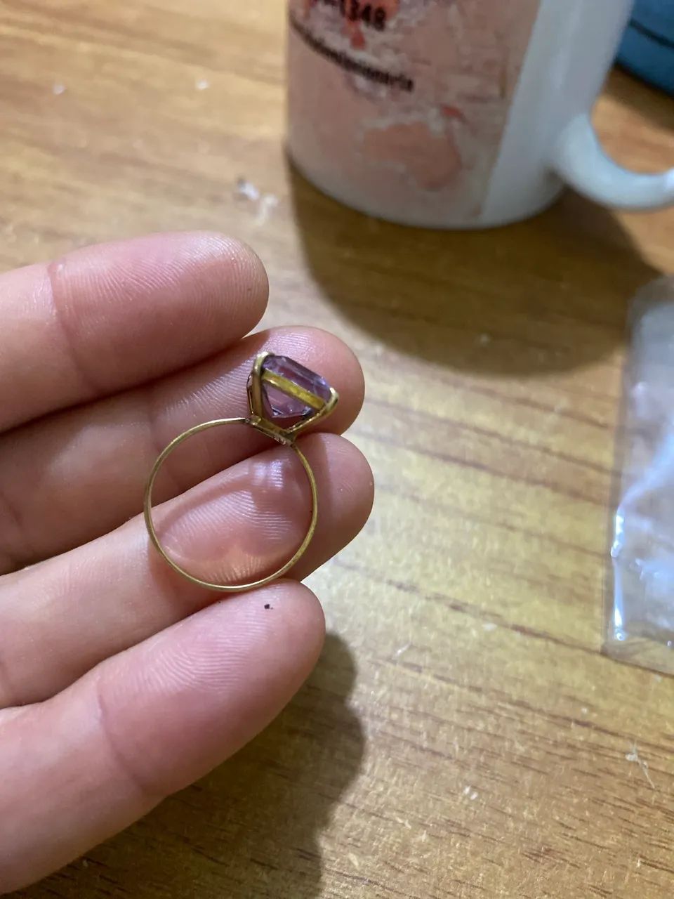 Anel com pedra - Foto 3