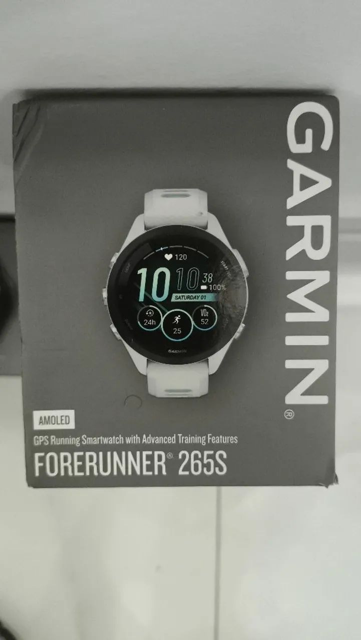 Relógio Garmin 265S branco 