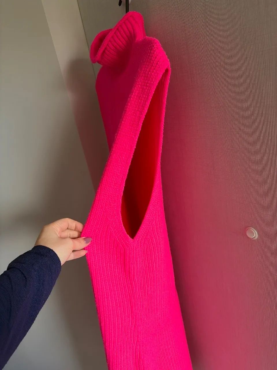 Vestido midi lã Zara - Foto 2